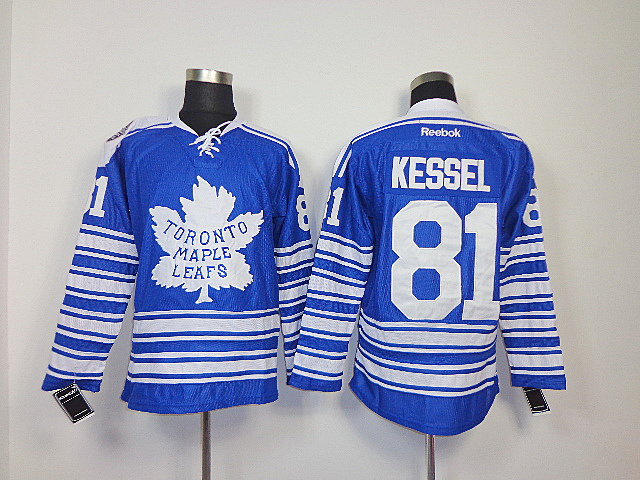 Maple Leafs 81 Kessel Blue Jerseys