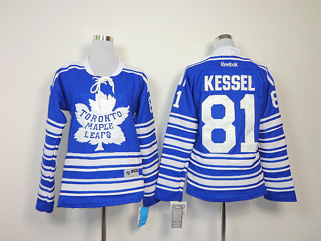 Maple Leafs 81 Kessel Blue Women Classic Jersey - Click Image to Close