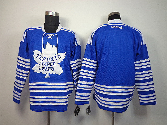 Maple Leafs Blank Blue Classic Jerseys