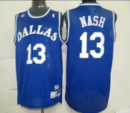 Mavericks 13 Nash Blue Swingman Jerseys