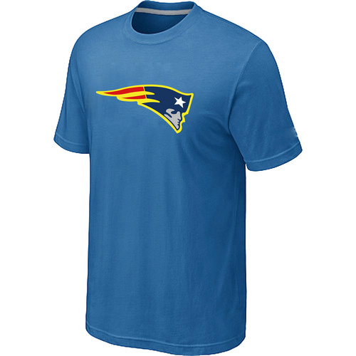 Men's New England Patriots Neon Logo Charcoal light Blue T-shirt Men's New England Patriots Neon Logo Charcoal light Blue T-shirt