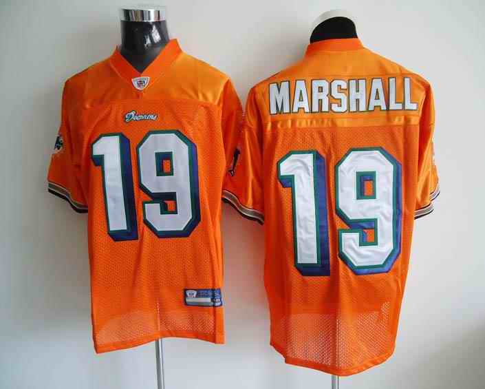Miami Dolphins 19 Marshall orange Jerseys Miami Dolphins 19 Marshall orange Jerseys