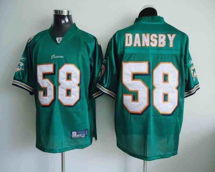 Miami Dolphins 58 Dansby green Jerseys