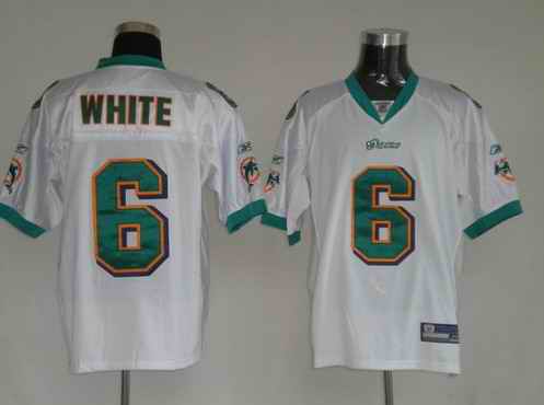 Miami Dolphins 6 Pat White Jerseys