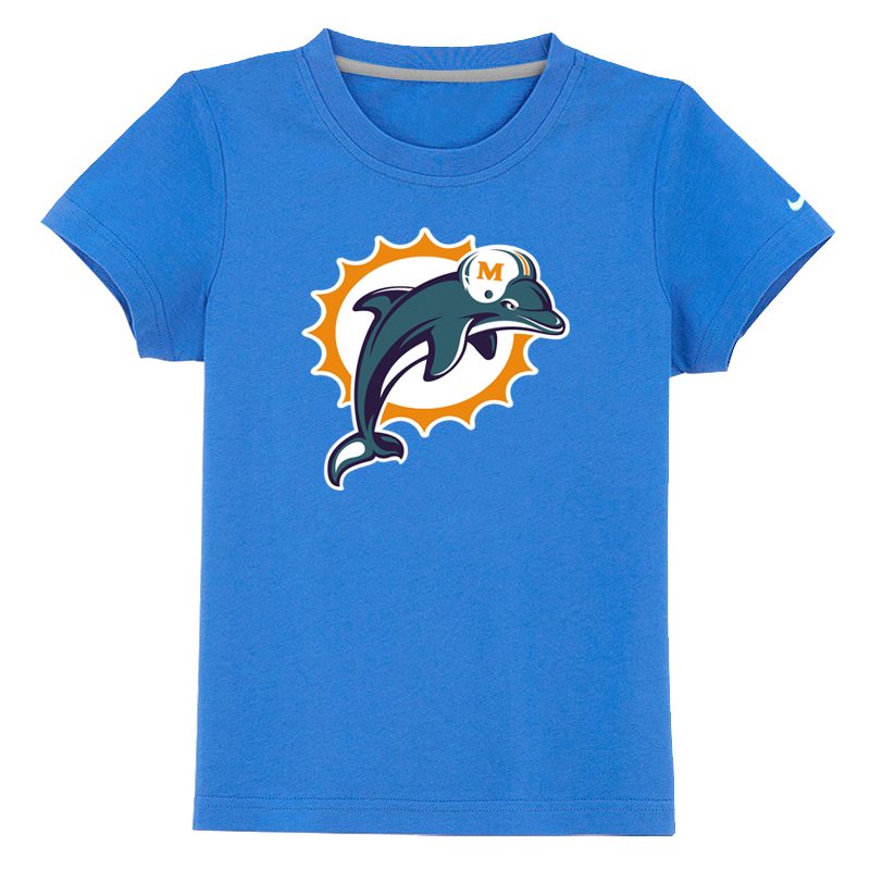 Miami Dolphins Sideline Legend Authentic Youth Logo T-Shirt ligth Blue