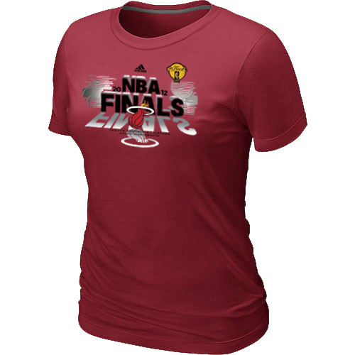 Miami Heat adidas 2012 Eastern Conference Champions Women's Red T-Shirt