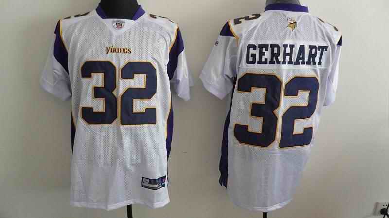 Minnesota Vikings 32 Gerhart white Jerseys