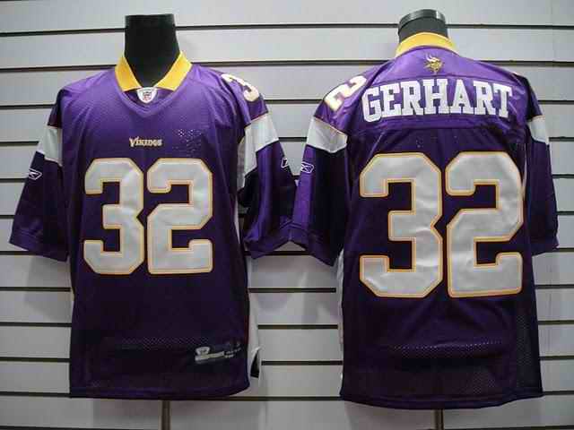 Minnesota Vikings 32 Toby Gerhart purple Jerseys
