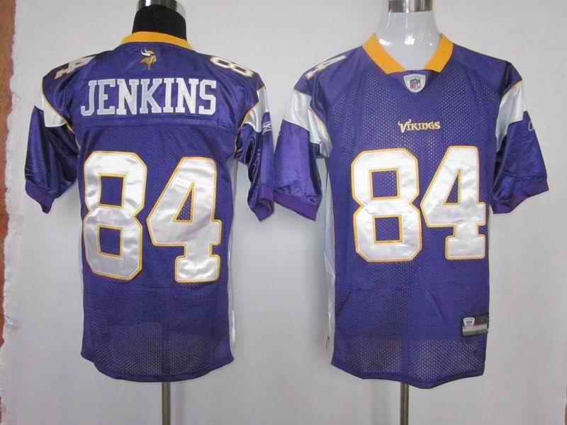 Minnesota Vikings 84 Jenkins purple Jerseys