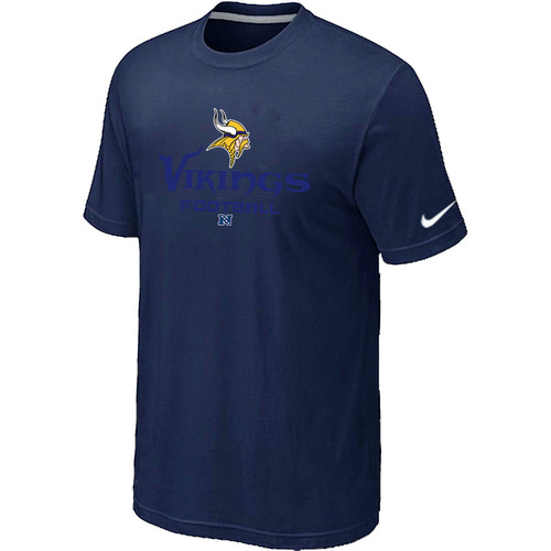 Minnesota Vikings Critical Victory D.Blue T-Shirt