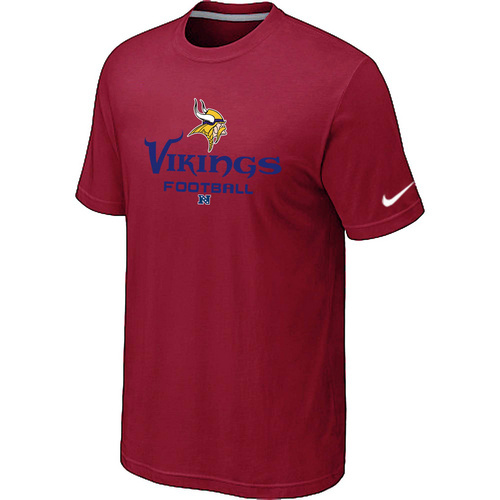 Minnesota Vikings Critical Victory Red T-Shirt