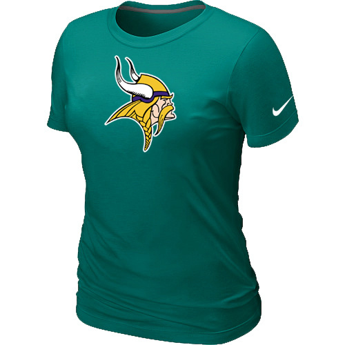 Minnesota Vikings L.Green Women's Logo T-Shirt