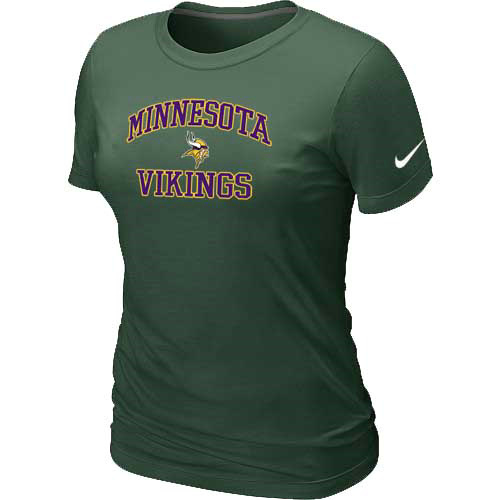Minnesota Vikings Women's Heart & Soul D.Green T-Shirt