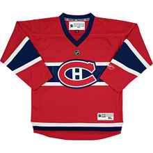 Montreal Canadiens Youth Customized Red Jersey