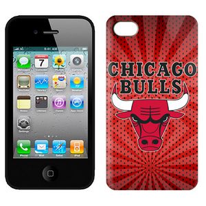NBA Chicago Bulls Red Colors Iphone 4-4s Case-1