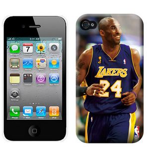 NBA Los Angeles Lakers 24 Bryant Iphone 4-4s Case - Click Image to Close