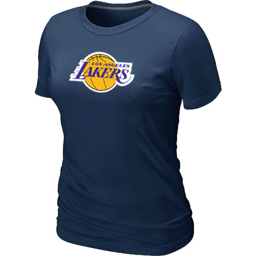 NBA Los Angeles Lakers Big & Tall Primary Logo D.Blue Women's T-Shirt