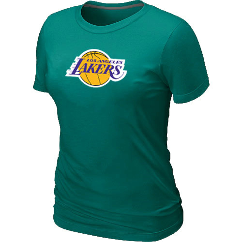 NBA Los Angeles Lakers Big & Tall Primary Logo L.Green Women's T-Shirt