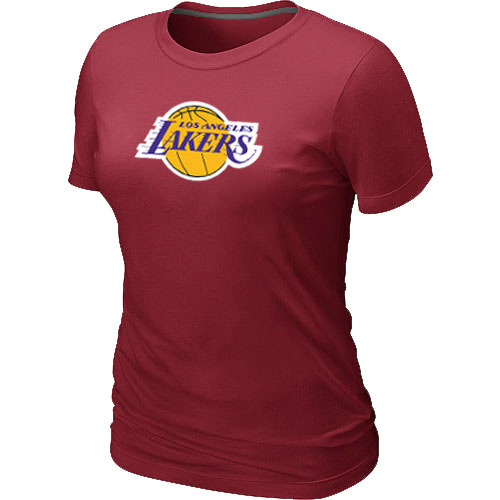 NBA Los Angeles Lakers Big & Tall Primary Logo Red Women's T-Shirt