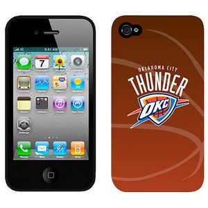 NBA Los Oklahoma City Thunder Browns Colors Iphone 4-4s Case
