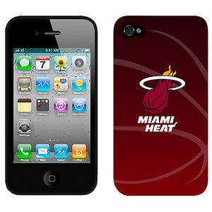NBA Miami Heat Red Colors Iphone 4-4S Case