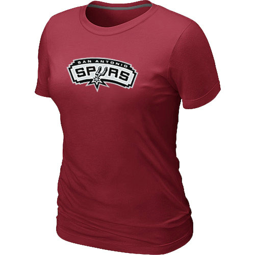 NBA San Antonio Spurs Big & Tall Primary Logo Red Women's T-Shirt