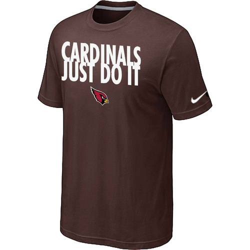 NFL Arizona Cardinals Just Do It Brown T-Shirt