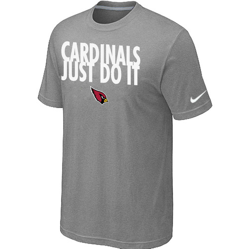 NFL Arizona Cardinals Just Do It L.Grey T-Shirt