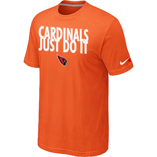 NFL Arizona Cardinals Just Do It Orange T-Shirt