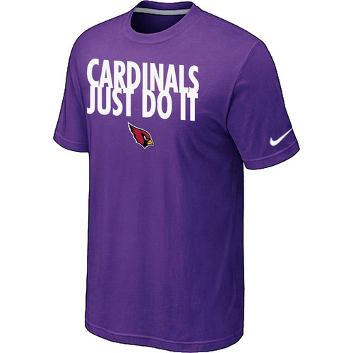 NFL Arizona Cardinals Just Do It Purple T-Shirt