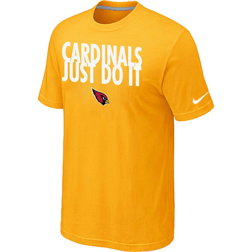NFL Arizona Cardinals Just Do It Yellow T-Shirt