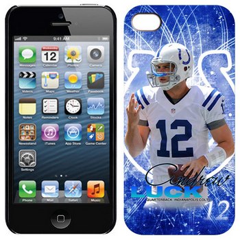 NFL Indianapolis Colts #12 Luck Iphone 5 Case - Click Image to Close