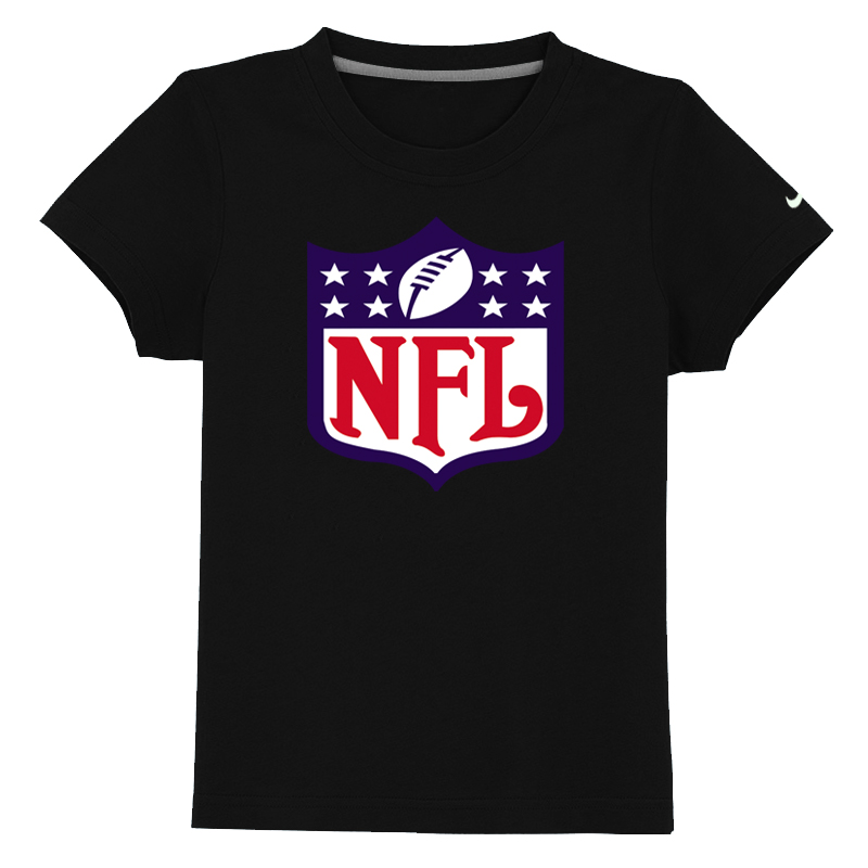 NFL Logo Youth T-Shirt Black