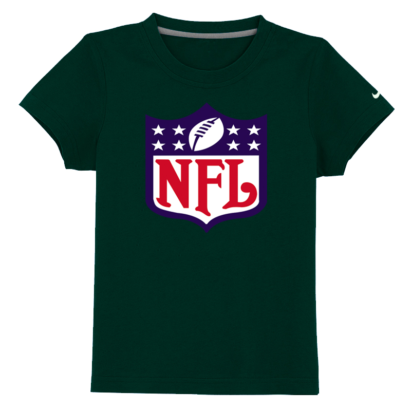 NFL Logo Youth T-Shirt D.Green - Click Image to Close