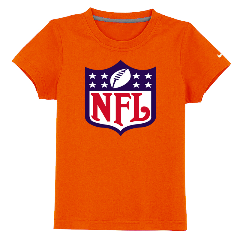 NFL Logo Youth T-Shirt Orange