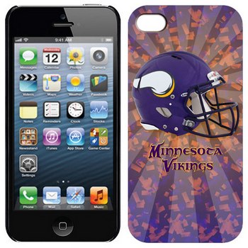 NFL Minnesota Vikings Iphone 5 Case-2 NFL Minnesota Vikings Iphone 5 Case-2