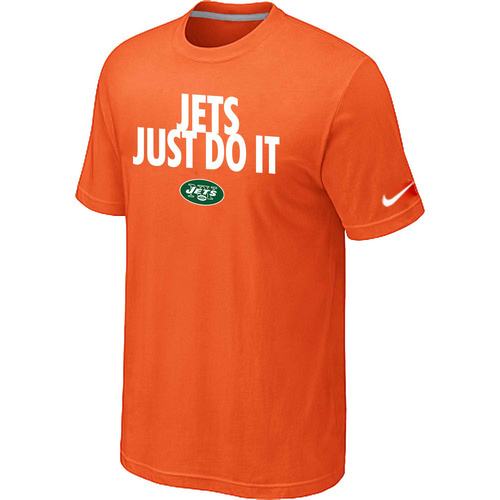 NFL New York Jets Just Do ItOrange T-Shirt