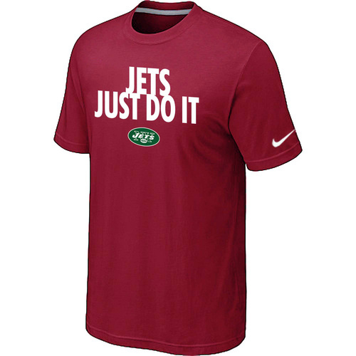 NFL New York Jets Just Do ItRed T-Shirt