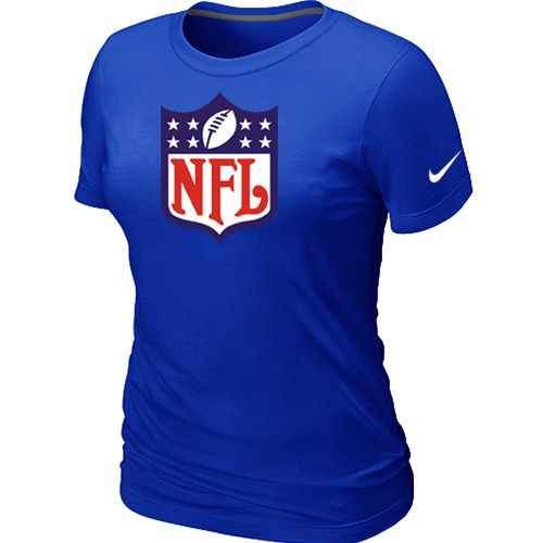 NFL Shield Blue Women's Logo T-Shirt