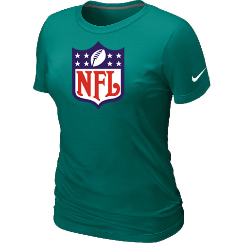NFL Shield L.Green Women's Logo T-Shirt - Click Image to Close