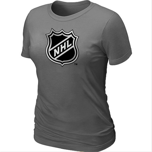NHL Logo Big & Tall Women's D.Grey T-Shirt
