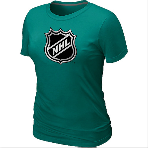 NHL Logo Big & Tall Women's L.Green T-Shirt