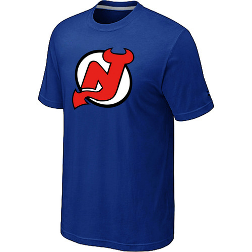 NHL New Jersey Devils Big & Tall Logo Blue T-Shirt