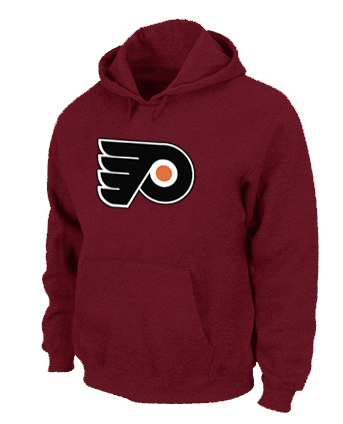 NHL Philadelphia Flyers Big & Tall Logo Pullover Hoodie Red - Click Image to Close