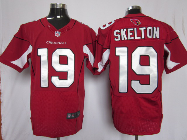 NIKE Cardinals 19 Skelton Red Elite Jerseys