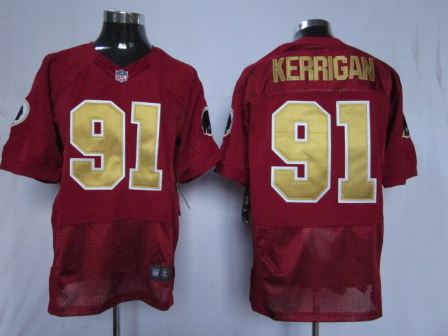 NIKE Redskins 91 KERRIGAN red 80 Anniversary Jerseys