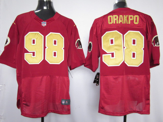 NIKE Redskins 98 Orakpo red 80 Anniversary Jerseys