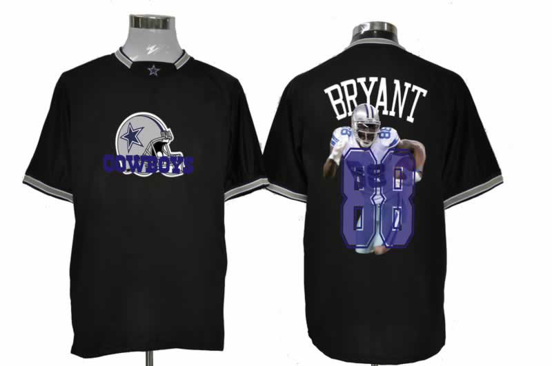 NIKE TEAM ALL-STAR Dallas Cowboys 88 Bryant Black Jerseys
