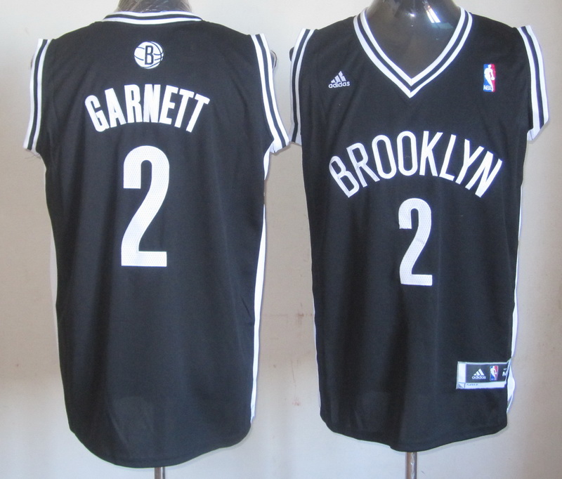 Nets 2 Garnett Black Jerseys