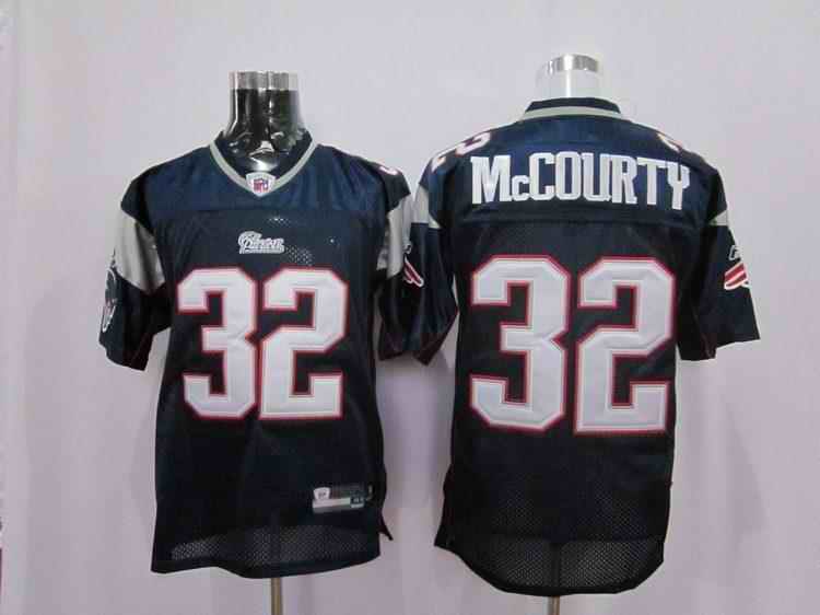 New England Patriots 32 McCourty blue Jerseys